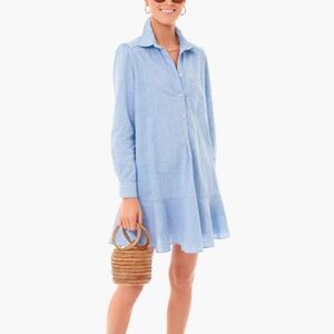 Tuckernuck Light Blue Mini Dress